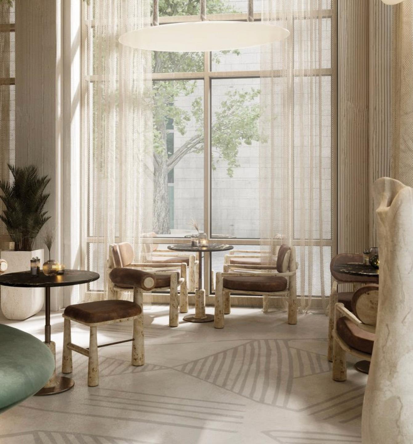 Retail space with custom millwork and fixtures